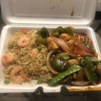 Red Apple Chinese Restaurant - Szechuan Shrimp with Shrimp Fried Rice - Chinese Near Me - Metairie, Louisiana Red Apple Chinese Restaurant - Szechuan Shrimp with Shrimp Fried Rice - Chinese Near Me - Metairie, Louisiana
