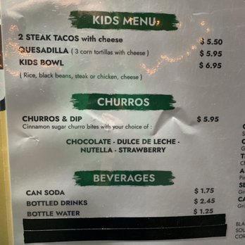 Los Chapo’s Tacos - Menu as of 10/7/22 - Tacos Near Me - Lutz, Florida Los Chapo’s Tacos - Menu as of 10/7/22 - Tacos Near Me - Lutz, Florida