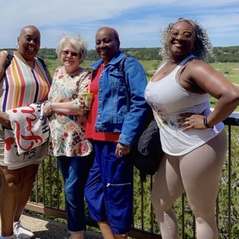 Fossil Rim Wildlife Center - My ladies and I after the tour - Zoos Near Me - Glen Rose, Texas Fossil Rim Wildlife Center - My ladies and I after the tour - Zoos Near Me - Glen Rose, Texas
