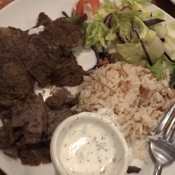ALEV Mediterranean Grill - Homemade Gyro with white rice. BLAND. - Mediterranean Near Me - Rockaway, New Jersey ALEV Mediterranean Grill - Homemade Gyro with white rice. BLAND. - Mediterranean Near Me - Rockaway, New Jersey