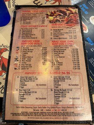 Menu photo 2 Hungry Crab Orlando, FL Menu photo 2 Hungry Crab Orlando, FL