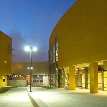 Santee Education Complex - The main entrance to the theatre - Middle Schools & High Schools Near Me - Los Angeles, California Santee Education Complex - The main entrance to the theatre - Middle Schools & High Schools Near Me - Los Angeles, California