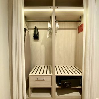 Virgin Hotels - Closet in Room 20918 - Hotels Near Me - Las Vegas, Nevada Virgin Hotels - Closet in Room 20918 - Hotels Near Me - Las Vegas, Nevada