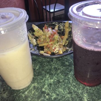 Taqueria Davis - Horchata and jamaica- larges. And carne asada fries. The bowl looks small. Don't be fooled. It's big. The drinks are just huge. - Mexican Near Me - Davis, California Taqueria Davis - Horchata and jamaica- larges. And carne asada fries. The bowl looks small. Don't be fooled. It's big. The drinks are just huge. - Mexican Near Me - Davis, California