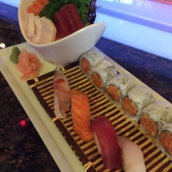 Volcano - Close up of sushi and sashimi combo dinner - Chinese Near Me - Odessa, Texas Volcano - Close up of sushi and sashimi combo dinner - Chinese Near Me - Odessa, Texas