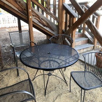 Cafe Andreini - One sitting area outdoors in the back. But plenty of seating in front. - Coffee & Tea Near Me - Arroyo Grande, California