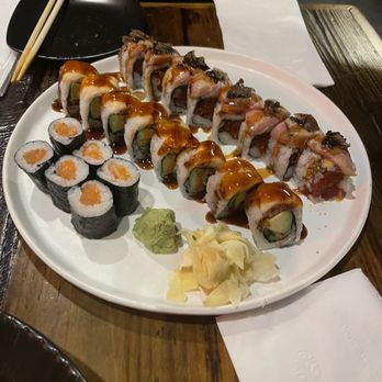 Maguro - Salmon, Scorpion Roll, Maguro Roll - Sushi Bars Near Me - Brookline, Massachusetts