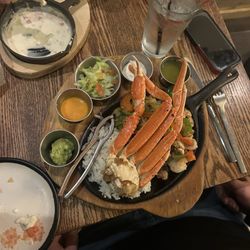 La Mariposa Mexican Restaurant - Seafood fajitas
