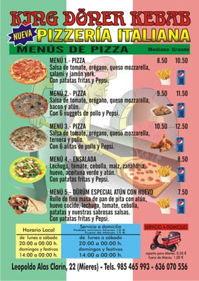 Menu photo 5 King Doner Kebab Mieres, O
