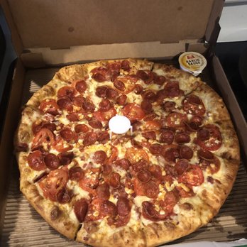Marco's Pizza - White cheezy - no onion, add pepperoni - Pizza Near Me - Weston, Florida