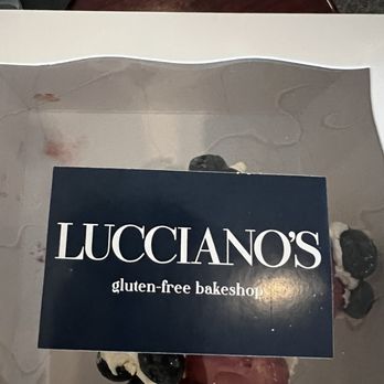 Lucciano's Cafe - We couldn't eat it all! Enough for lots of desserts for the week! - Italian Near Me - Londonderry, New Hampshire