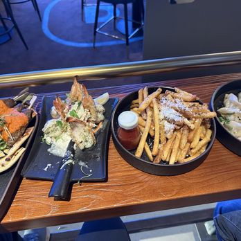 Mirra - Kebab, garlic shrimp, truffle fries, potsticker - Bars Near Me - Bellevue, Washington