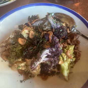 Dolly Olive - Grilled Tricolor Cauliflower - Italian Near Me - Portland, Oregon Dolly Olive - Grilled Tricolor Cauliflower - Italian Near Me - Portland, Oregon
