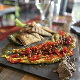Hummus plate Hummus plate