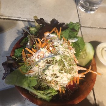 Upper Crust Pizza - Side salad - Pizza Near Me - Santa Fe, New Mexico