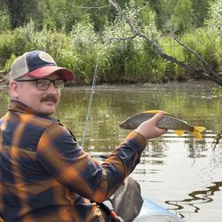 Alaska Wilderness Enterprises - Grayling caught on Chena River