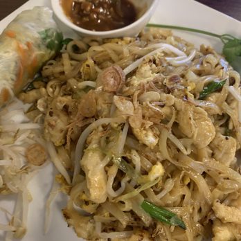 Pho & More - Chicken pad Thai and spring rolls with peanut sauce were fresh and hot. Highest quality highly recommended - Vietnamese Near Me - Easley, South Carolina Pho & More - Chicken pad Thai and spring rolls with peanut sauce were fresh and hot. Highest quality highly recommended - Vietnamese Near Me - Easley, South Carolina
