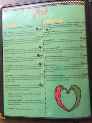 Menu photo 7 Pepper Pot Hatch, NM Menu photo 7 Pepper Pot Hatch, NM