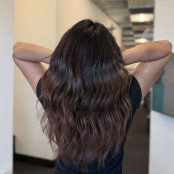 The Color Hustle - Luxury chocolate red Balayage - Hair Salons Near Me - San Ramon, California The Color Hustle - Luxury chocolate red Balayage - Hair Salons Near Me - San Ramon, California