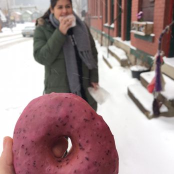 Fry Baby Donuts - Blueberry glazed - Donuts Near Me - Buffalo, New York