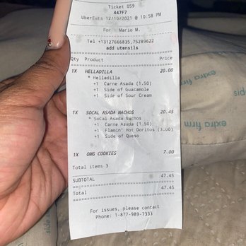 Man vs Fries - My receipt. - Pop-Up Restaurants Near Me - Oakland, California Man vs Fries - My receipt. - Pop-Up Restaurants Near Me - Oakland, California
