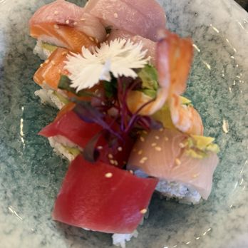 Kaiyu Sushi - Rainbow roll - Japanese Near Me - Los Angeles, California