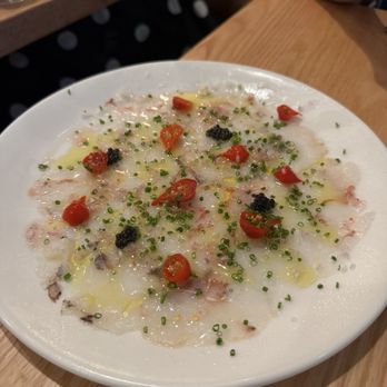 Fish Shop - Rock shrimp carpaccio - Seafood Near Me - Austin, Texas