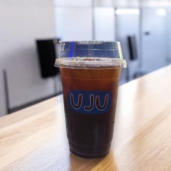 UJU - Secret menu!  Korean Hazelnut Americano - Bubble Tea Near Me - San Jose, California