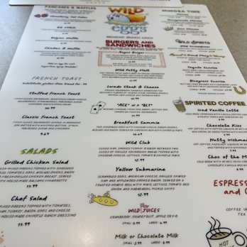 Wild Eggs - menu - Breakfast & Brunch Near Me - Fishers, Indiana Wild Eggs - menu - Breakfast & Brunch Near Me - Fishers, Indiana