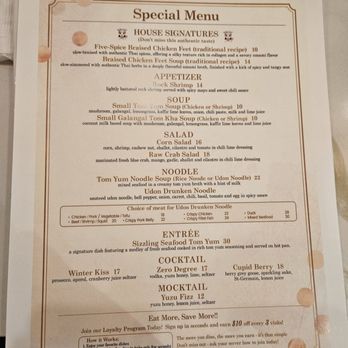 Prode - Special menu - Thai Near Me - Little Neck, New York