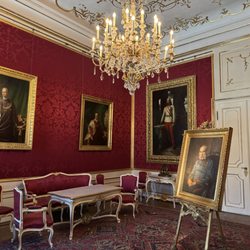 Kaiserappartments / Sisi Museum / Silberkammer - Room where Emperor Franz Joseph would take meetings