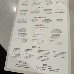 Menu Menu