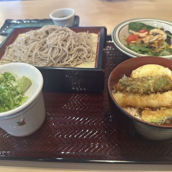 Tokyo Shokudo - Lunch special cold soba and small tempura bowl - Japanese Near Me - Plano, Texas Tokyo Shokudo - Lunch special cold soba and small tempura bowl - Japanese Near Me - Plano, Texas