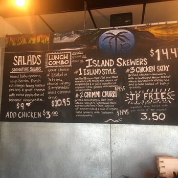 Johnny Pacific - Menu as of 6/22/18. - Latin American Near Me - Winnetka, California