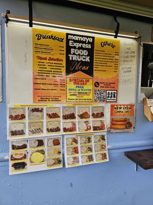 Menu photo 1 Mamaya Express Waipahu, HI Menu photo 1 Mamaya Express Waipahu, HI