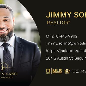 Jimmy Solano - White Line Realty - Real Estate Agents Near Me - Seguin, Texas Jimmy Solano - White Line Realty - Real Estate Agents Near Me - Seguin, Texas