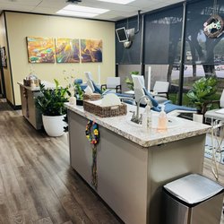 Merritt Orthodontics - Welcoming orthodontic room for patients with a peaceful view