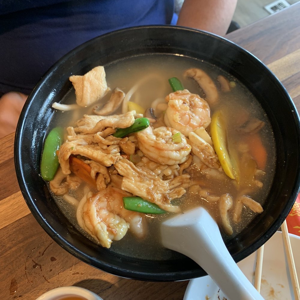 Han Noodle Bar - I forgot what this was! But the thick noodles were amazing, flavorful dish! - Chinese Near Me - Rochester, New York Han Noodle Bar - I forgot what this was! But the thick noodles were amazing, flavorful dish! - Chinese Near Me - Rochester, New York