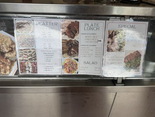 Menu photo 2 Island Manapua Factory Honolulu, HI