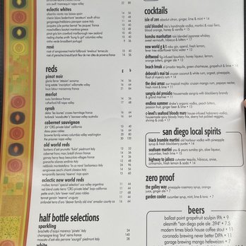 C Level - Drink menu - New American Near Me - San Diego, California C Level - Drink menu - New American Near Me - San Diego, California