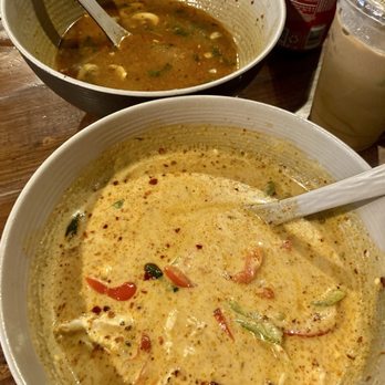Siam Station - Beef Tom Yum Soup & Red Curry - Thai Near Me - Cupertino, California