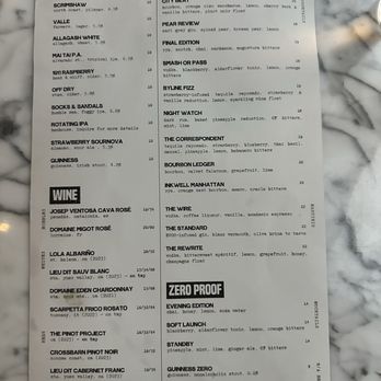 The Pressroom - Menu drinks - Cocktail Bars Near Me - San Jose, California The Pressroom - Menu drinks - Cocktail Bars Near Me - San Jose, California