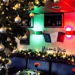 Restaurant Pizzeria Mama Mia - Kerstversiering @mama mia