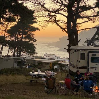 Ocean Cove Campground - Sunset, dinner. - Parks Near Me - Walsh Landing, California Ocean Cove Campground - Sunset, dinner. - Parks Near Me - Walsh Landing, California