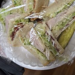 Saint Mary's Center for Health - Club sandwich.