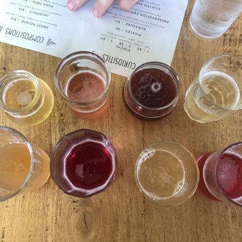 Confluence Kombucha - A sample of every kombucha on tap. This Isa great way to decide what you you're looking for in a kombucha. - Kombucha Near Me - St. Louis, Missouri