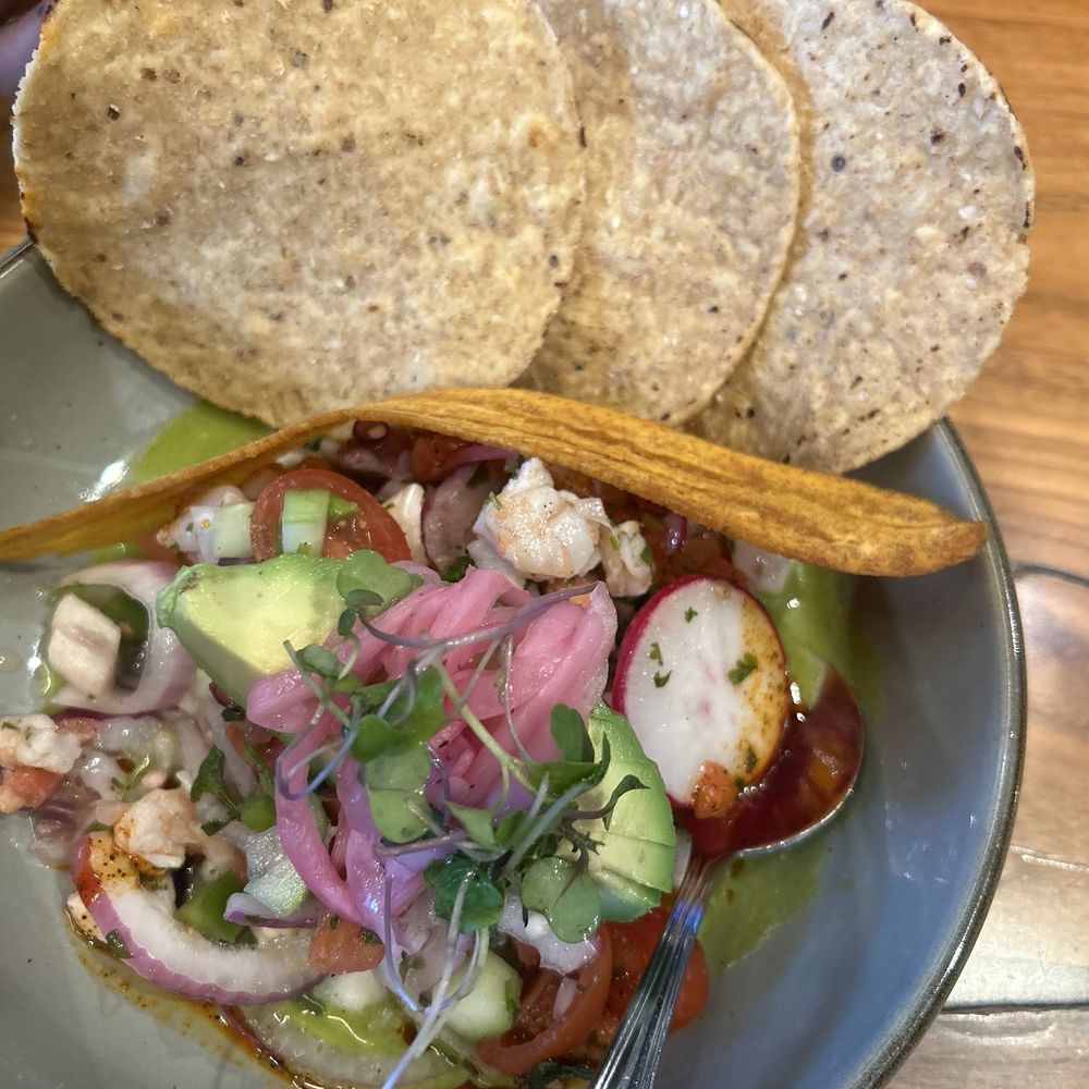 Sol Agave - Ceviche Al Gusto (Mixed) - New Mexican Cuisine Near Me - Los Angeles, California Sol Agave - Ceviche Al Gusto (Mixed) - New Mexican Cuisine Near Me - Los Angeles, California
