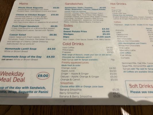 Menu photo 1 Cafe Wander Glasgow, GLG Menu photo 1 Cafe Wander Glasgow, GLG