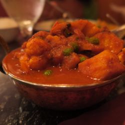 Ayur-Shri - Vegan Aloo Gobi made extra extra spicy.