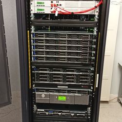 None of the audio racks that we have worked on and put together.